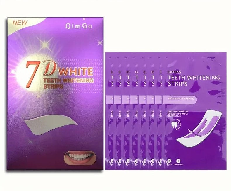 CINTAS BLANQUEADORAS DENTALES 7D WHITE